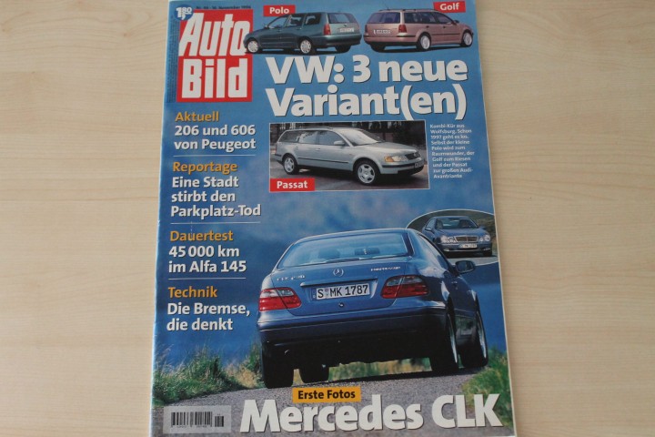 Deckblatt Auto Bild (46/1996)